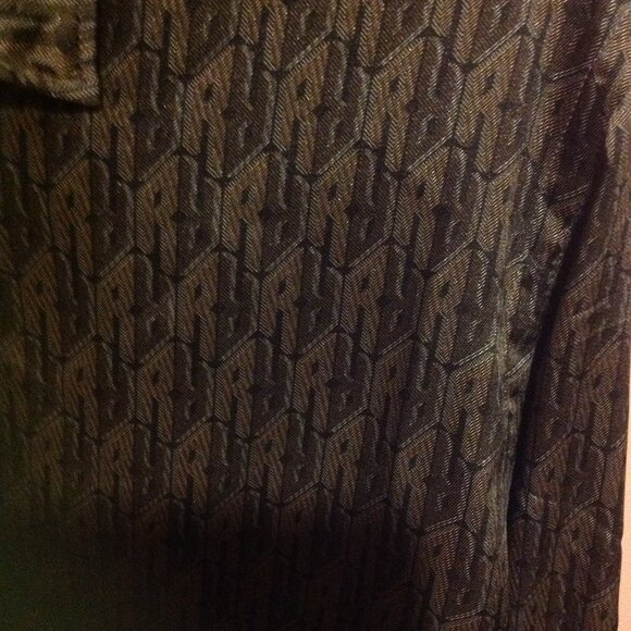 Reiss Men's Long Sleeve Brown Light Weight Shirt - Large - New with Tags - Picture 8 of 9